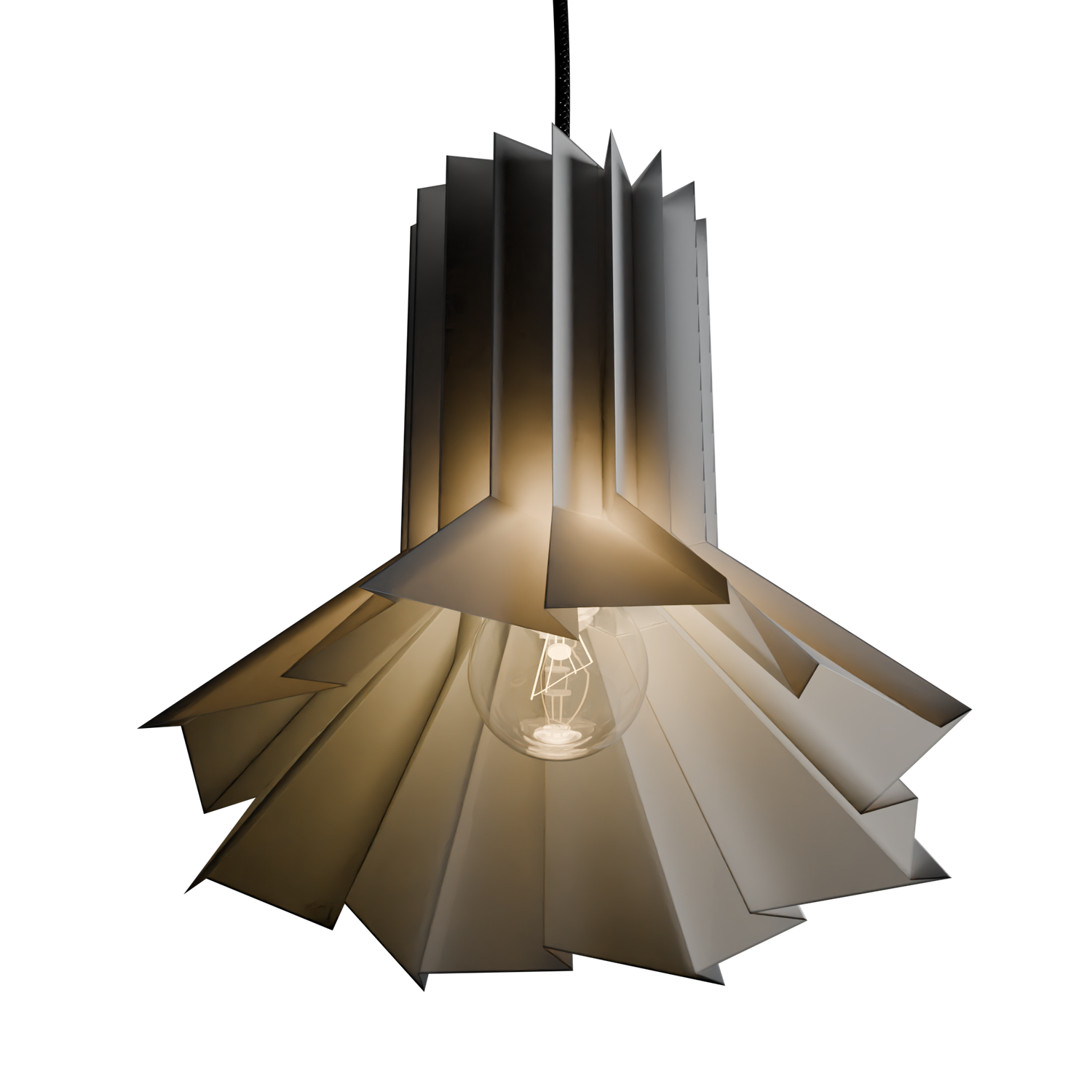 Origami Pendant   ||   Digital File