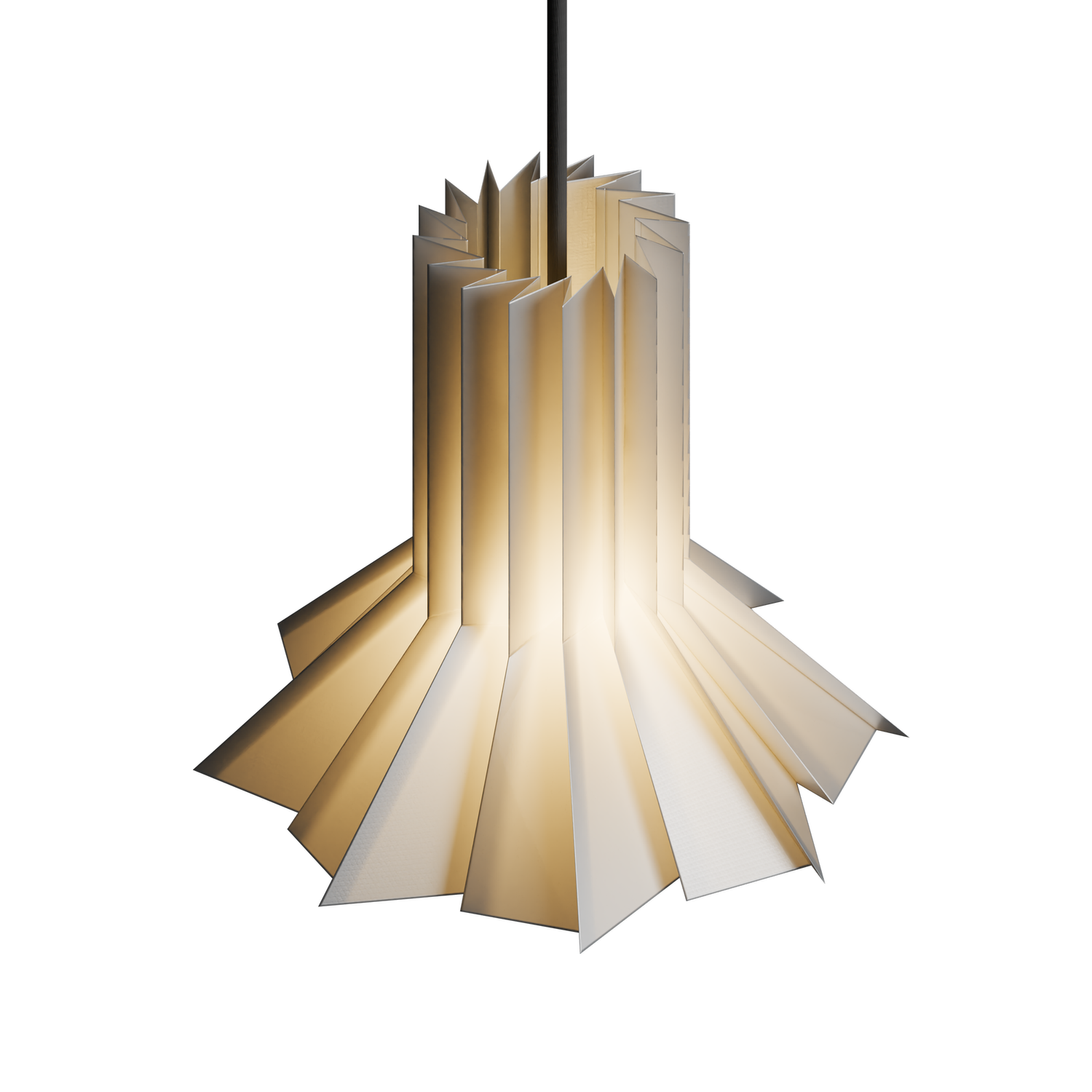 Origami Pendant   ||   Digital File